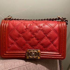 Chanel Boy (Red)